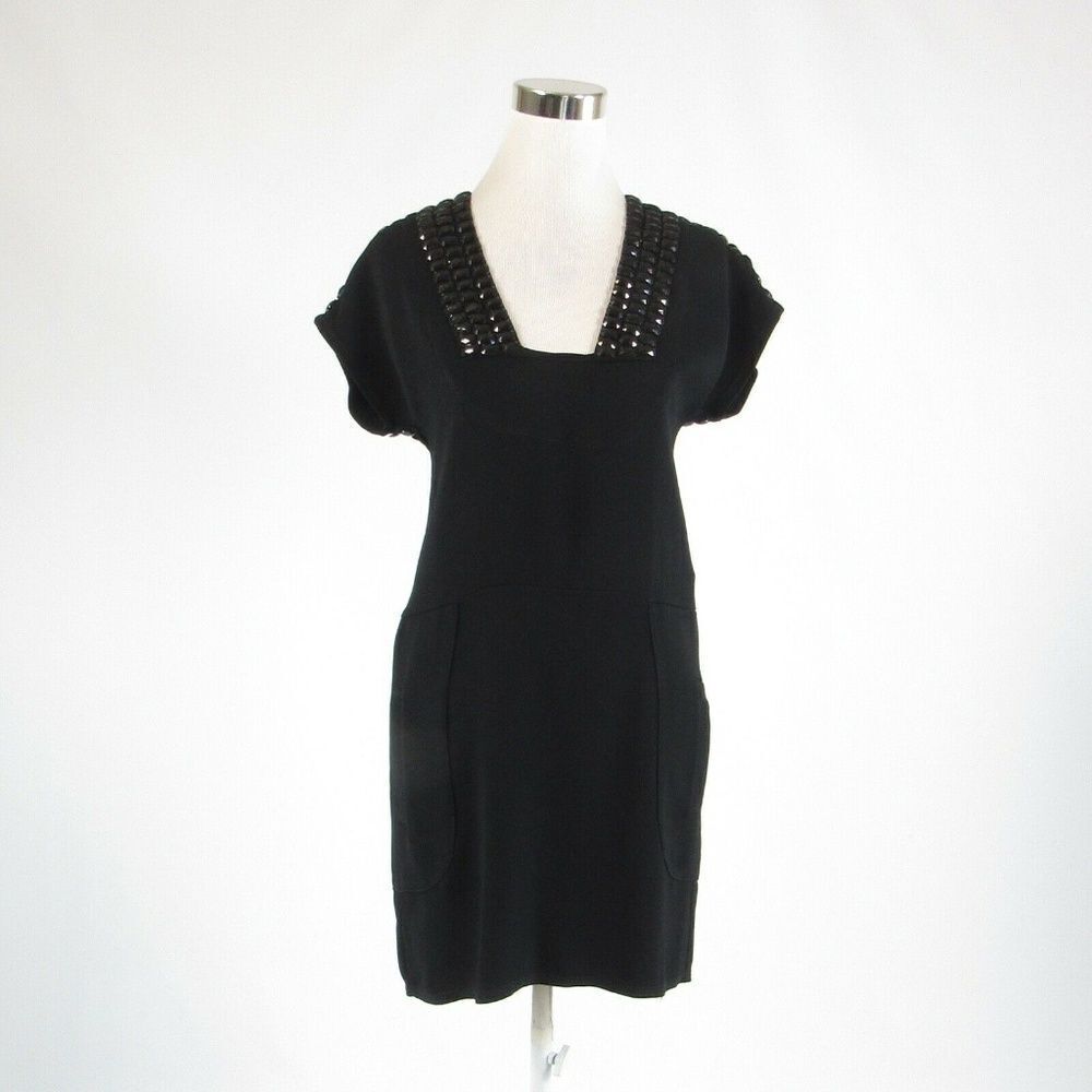 Lerario Beatriz black sheath dress 2
